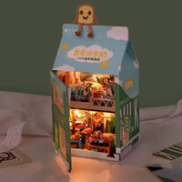 Cottage Glow: DIY Mini Milk Carton Lamp Kit ✨🏡