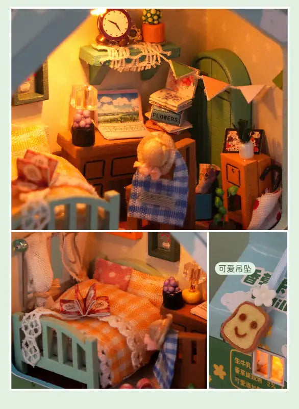 Cottage Glow: DIY Mini Milk Carton Lamp Kit ✨🏡