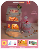 Cottage Glow: DIY Mini Milk Carton Lamp Kit ✨🏡 - Double Luxury Strawberry