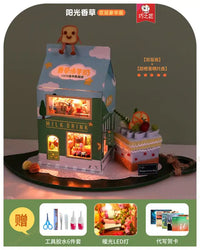 Cottage Glow: DIY Mini Milk Carton Lamp Kit ✨🏡 - Double Luxury Vanilla