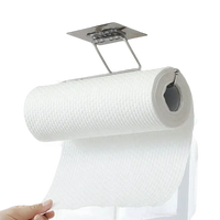 Homerack Toilet trendy mounted paper towel holder with hanging toilet paper roll