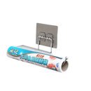 Mounted metal wrap dispenser on Homerack Toilet Towel Rack and Paper Holder Roll