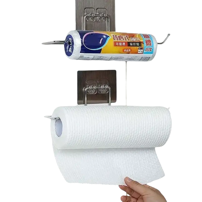 Homerack Toilet Towel Rack and Paper Holder Roll Bash