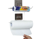 Wall-mounted paper towel holder from Homerack Toilet with trendy hanging toilet paper style