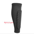 HoneyGuard Foot Sock - Black One Piece Pack / L / 4PCS