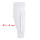 HoneyGuard Foot Sock - White One Pack / L / 4PCS