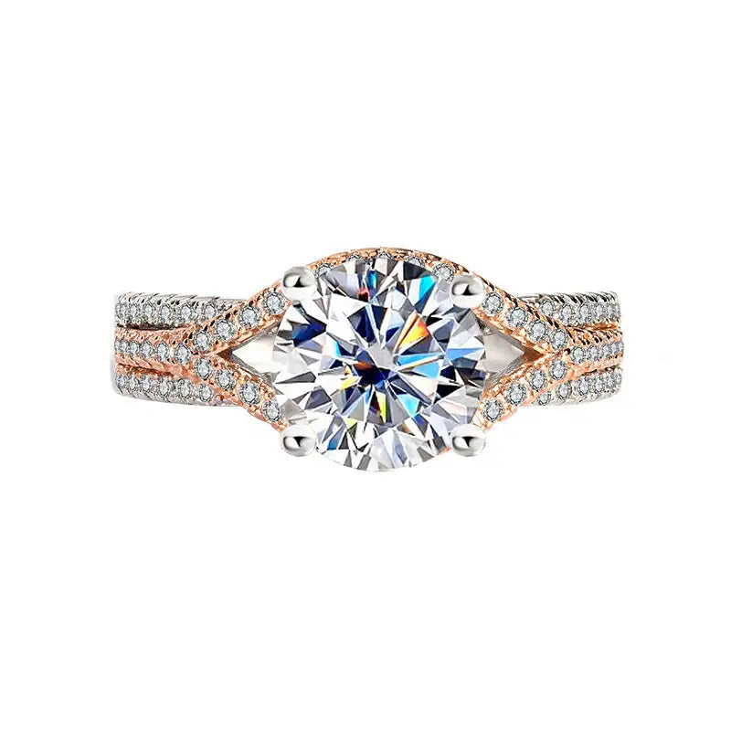 Sparkle Silver Diamond Ring