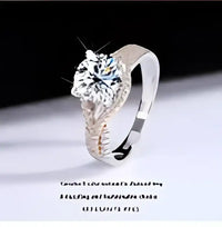 Sparkle Silver Diamond Ring