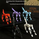 ShapeShift Robot 3D Action Doll - Pure Black Police Dog / Assembled