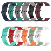 Colorful silicone watch bands.