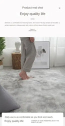 VIKAMA Hygge Haven Carpet High Pile Shag Carpet Non-Slip Cloud Flooring for Scandinavian Bedrooms and Gallery-Level Art
