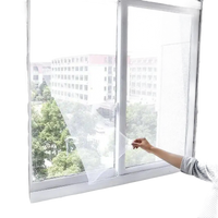 Window with privacy film.
