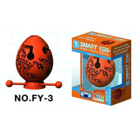 Cross-Border Maze Eggs Easter Egg Maze Eggs Intellectual Thinking Breakthrough Maze Ball Educational Toys - Orange