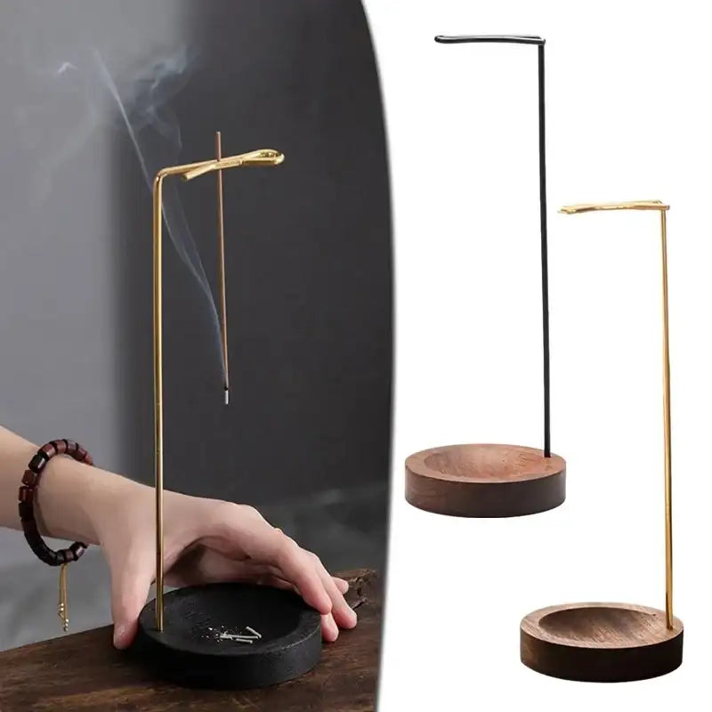 Inverted Zen Tray - Wooden Incense Holder