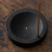 Creative Upside Down Incense Burner Incense Stick Holder Wooden Round Incense Tray Ornament Bedroom Home Yoga