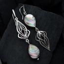 Vintage Vibe: Retro Chic Women’s Earrings - Silver