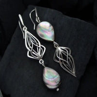 Vintage Vibe: Retro Chic Women’s Earrings - Silver