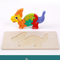 Children’s Educational Toys Wooden Three-dimensional Montessori - Paraganglion