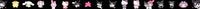 Blurred cartoon character assortment.