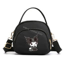Black cartoon character handbag.