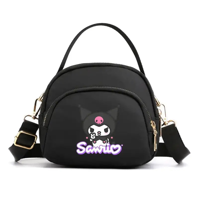 Black cartoon character purse.