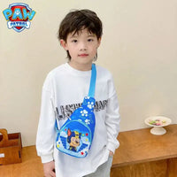 Boy’s blue Paw Patrol sling bag.