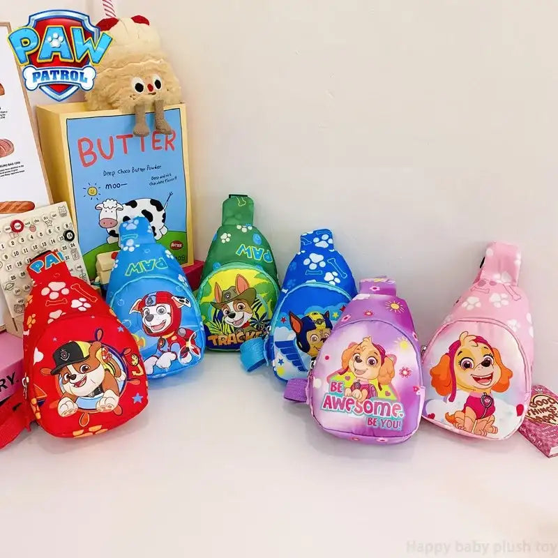 Paw Patrol Red Sling kawaii cute children’s chest bag