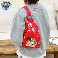 Red Paw Patrol sling bag.