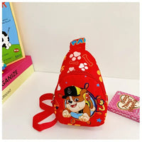 Red Paw Patrol sling bag.