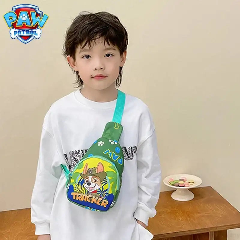 Paw Patrol Tracker sling bag.