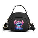 Black purse with Stitch design.