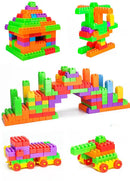 Children’s large-particle building blocks educational toys - 72 capsules