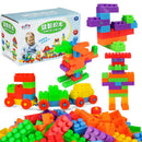 Children’s large-particle building blocks educational toys - 72 capsules