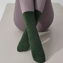 Kids’ Trendy Sports Yoga Socks - Active Style - Dark Green / Free Size