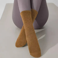 Kids’ Trendy Sports Yoga Socks - Active Style - Ginger Yellow / Free Size