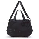 Black Hello Kitty tote bag.