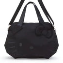 Black Hello Kitty tote bag.
