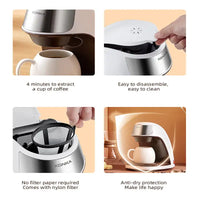 BrewMate Mini: Portable Ceramic Coffee Maker ☕️✨