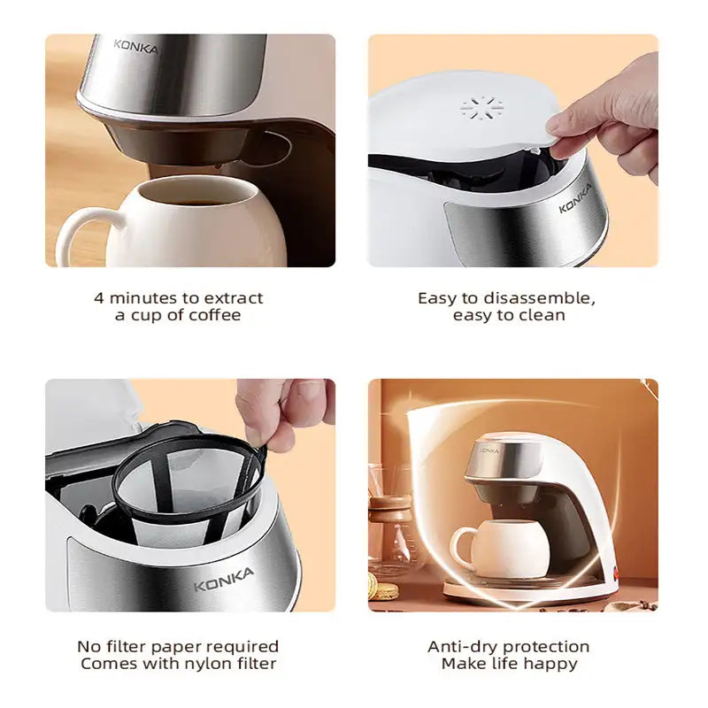 Konka: Your New Mini Automatic Coffee Overlord