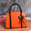 Korean Shark Bow Handbag - Orange