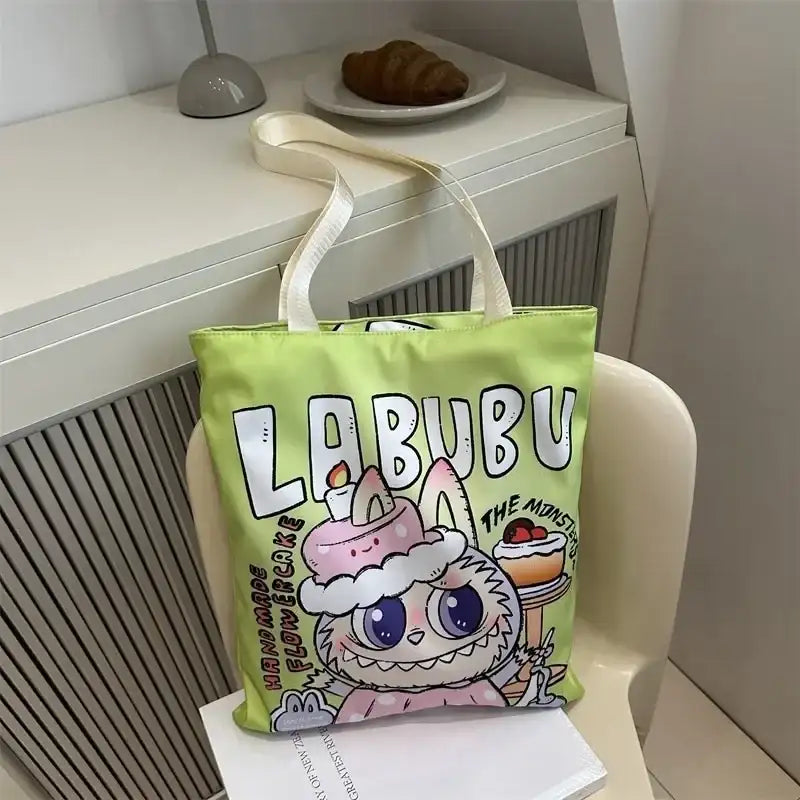 Cute Rabbit Labubu Canvas Bag