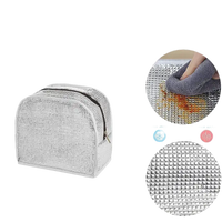 Insulated aluminum foil lunch bag.