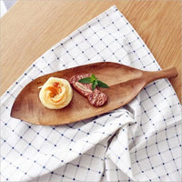 Pastoral Plaid Cotton-Linen Placemat Set - White / 40x60cm