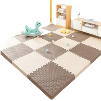 Interlocking foam play mat.