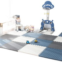 Playroom with foam floor tiles.