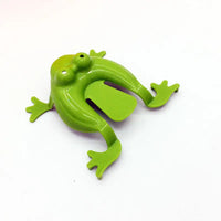12 PCs Bouncing Frogs Children’s Nostalgia Toys Kindergarten Educational Toys Non-toxic Tasteless Leap Frog Toys