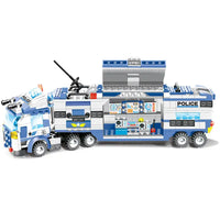 762Pcs Police Robot Car City Blocks Set - City police