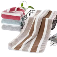 Trendy quickdry striped towel from Lint Busters striped towel set for stylish drying