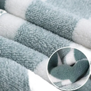Soft checkered towel from Lint Busters quickdry striped towel set for daily use