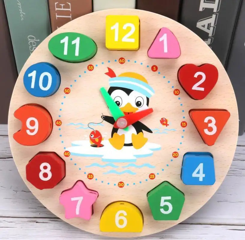 Lion Maze Clock early education shape fun for tiny paws cognitive development fine motor skills